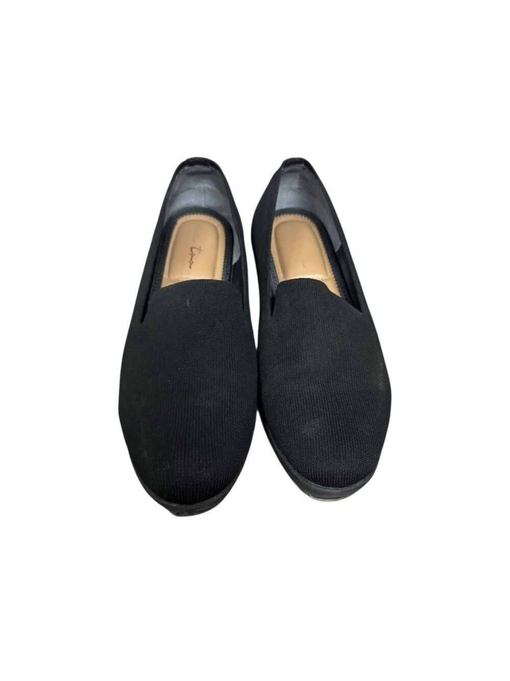 Me Too Averie Black Knit Mesh Loafer Size 9M